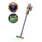 Dyson V15 Detect Vacuum Cleaner with Three Power Modes, LCD Screen, Cyclone Technology
