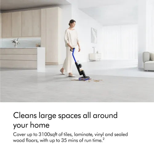 Dyson WashG1 cord-free Wet Floor Cleaner with 35 Minutes Runtime | Covers up to 3100sq.ft | Highly Absorbent Rollers