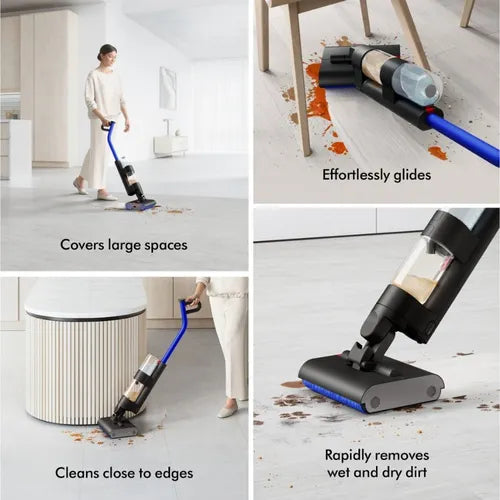 Dyson WashG1 cord-free Wet Floor Cleaner with 35 Minutes Runtime | Covers up to 3100sq.ft | Highly Absorbent Rollers