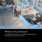 Dyson Air Purifier Hot+Cool Gen1 - HP10 with 350 Degree Oscillation | Auto Mode | Night Mode | Removes 99.95% of Particles (White/White)