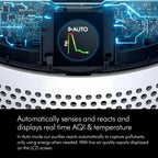 Dyson Air Purifier Hot+Cool Gen1 - HP10 with 350 Degree Oscillation | Auto Mode | Night Mode | Removes 99.95% of Particles (White/White)