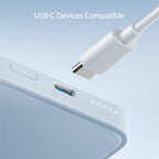 Anker 622 Magnetic Battery (MagGo) 5000mAh Lithium Ion Foldable Magnetic Wireless Portable Charger (Blue)