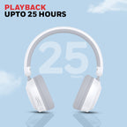 Honeywell Moxie V20 Bluetooth 5.4 Wireless On-Ear Headphones with Mic, ENC Noise Reduction, 25H Playback, Deep Bass, IPX4, AUX Support, 40ms Low Latency Gaming Mode, Stereo Sound, Padded Cushions