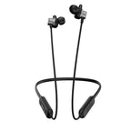 Infinity by Harman Glide N200, in Ear Wireless Earphones with Mic, 20 Hours Playtime with Fast Charging, Deep Bass, Dual Equalizer, Premium Metal Earbuds, Bluetooth 5.0, IPX5 Sweatproof (Black)