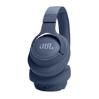 JBL Tune 720BT Wireless Over Ear Headphones with Mic, Pure Bass Sound, Upto 76 Hrs Playtime, Speedcharge, Dual Pairing, Customizable Bass with Headphones App, Lightweight, Bluetooth 5.3