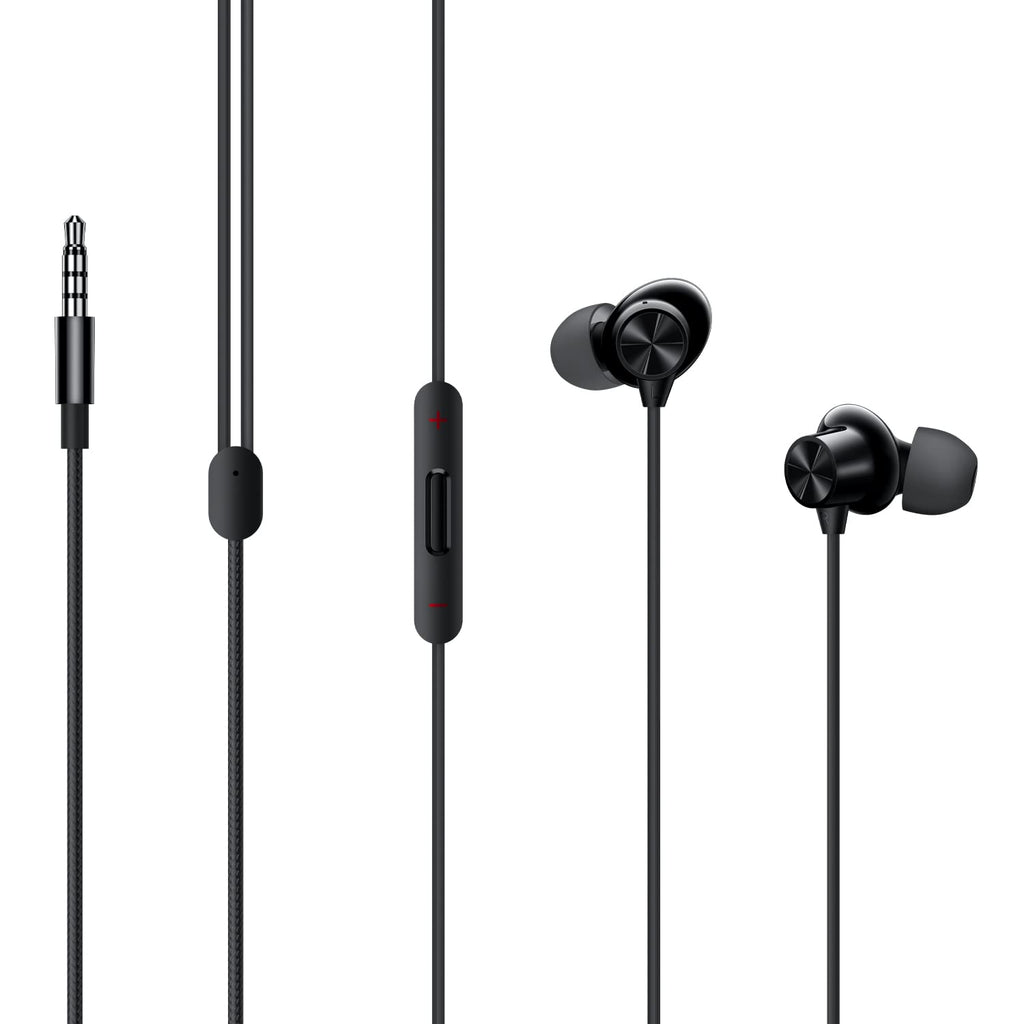 OnePlus Nord Wired Earphones with mic, 3.5mm Audio Jack, Enhanced bass with 9.2mm Dynamic Drivers, in-Ear Wired Earphone