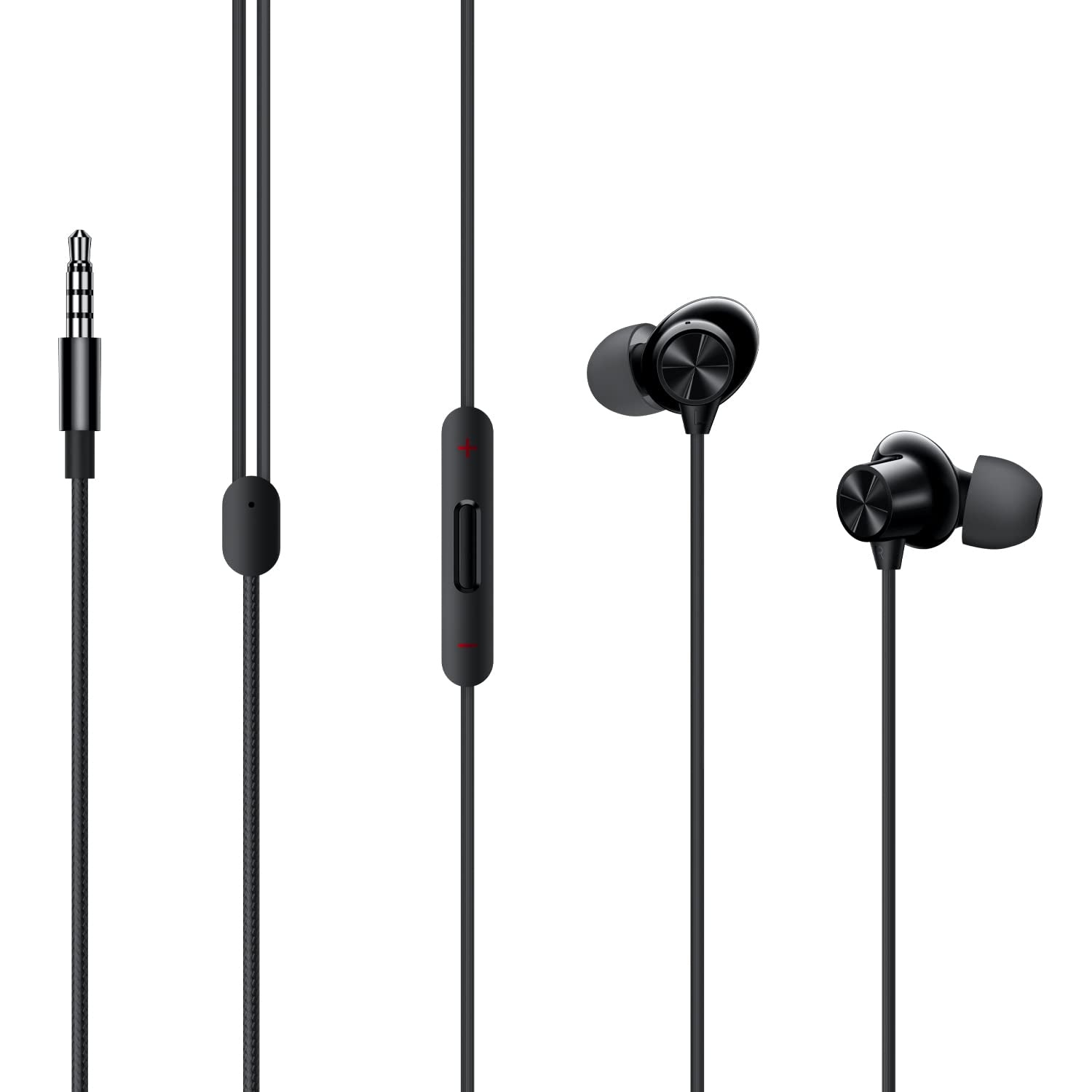 OnePlus Nord Wired Earphones with mic, 3.5mm Audio Jack, Enhanced bass with 9.2mm Dynamic Drivers, in-Ear Wired Earphone