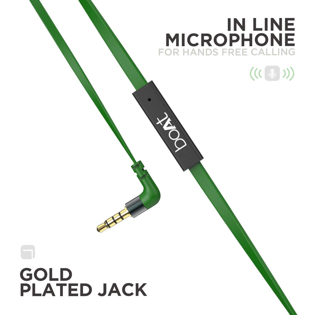 boAt Bassheads 220 Wired in Ear Earphones with Inline Mic