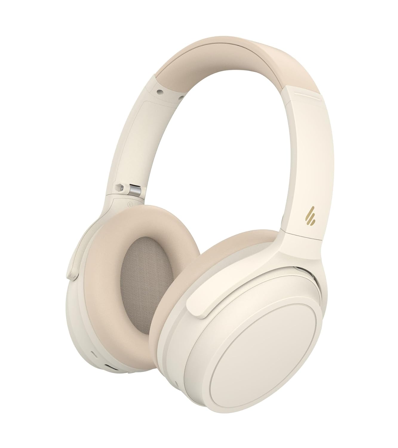 Edifier WH700NB Wireless Multi-Mode High-Performance Active Noise Cancellation Over-Ear Headphones, Ivory, ANC Technology, Crystal Clear Call Quality, Foldable & Lightweight Design