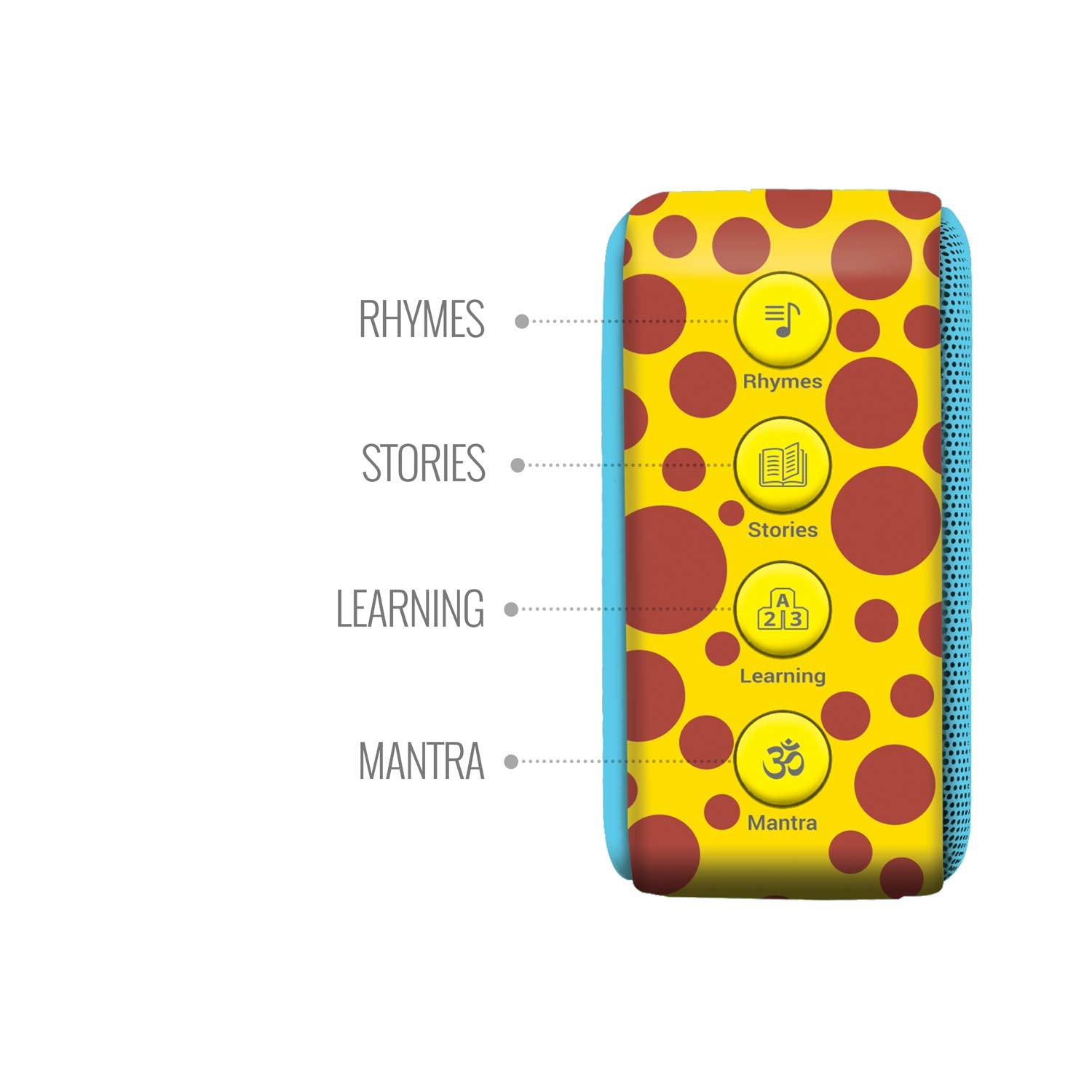 Saregama Carvaan Mini Kids (Blue)