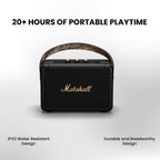 Marshall Kilburn II Portable Bluetooth Speaker (Black & Brass)