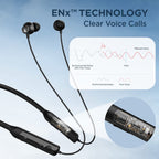 boAt Rockerz Apex Bluetooth Wireless in Ear Earphones with Spatial Bionic Sound Powered by Dirac Virtuo™, Touch Sensors, Beast™ Mode, ENx™ Tech,30H Playtime