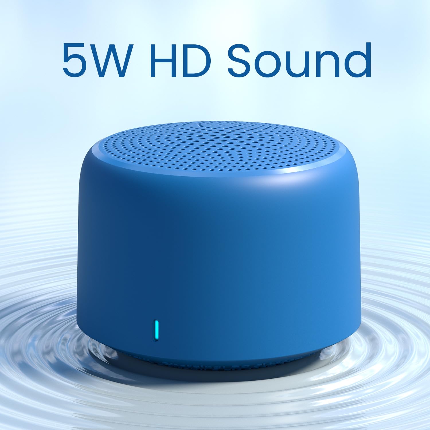 Portronics 5W Pico Mini HD Sound Portable Bluetooth Speaker with in-Built Mic