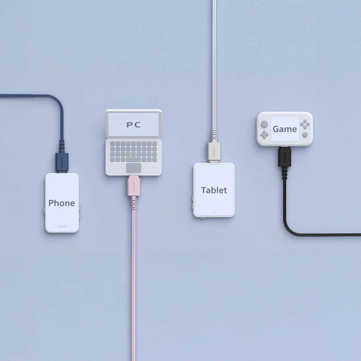 Sony IER-EX15C Wired in Ear Type C Headphones, in-Line Remote for Volume & Mute Function with Mic, Tangle Free Serration Wire, Compatible with USB-C Devices, High Sound Quality