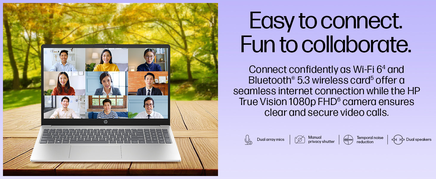 HP 15, 13th Gen Intel Core i3-1315U (15-FD0465TU)