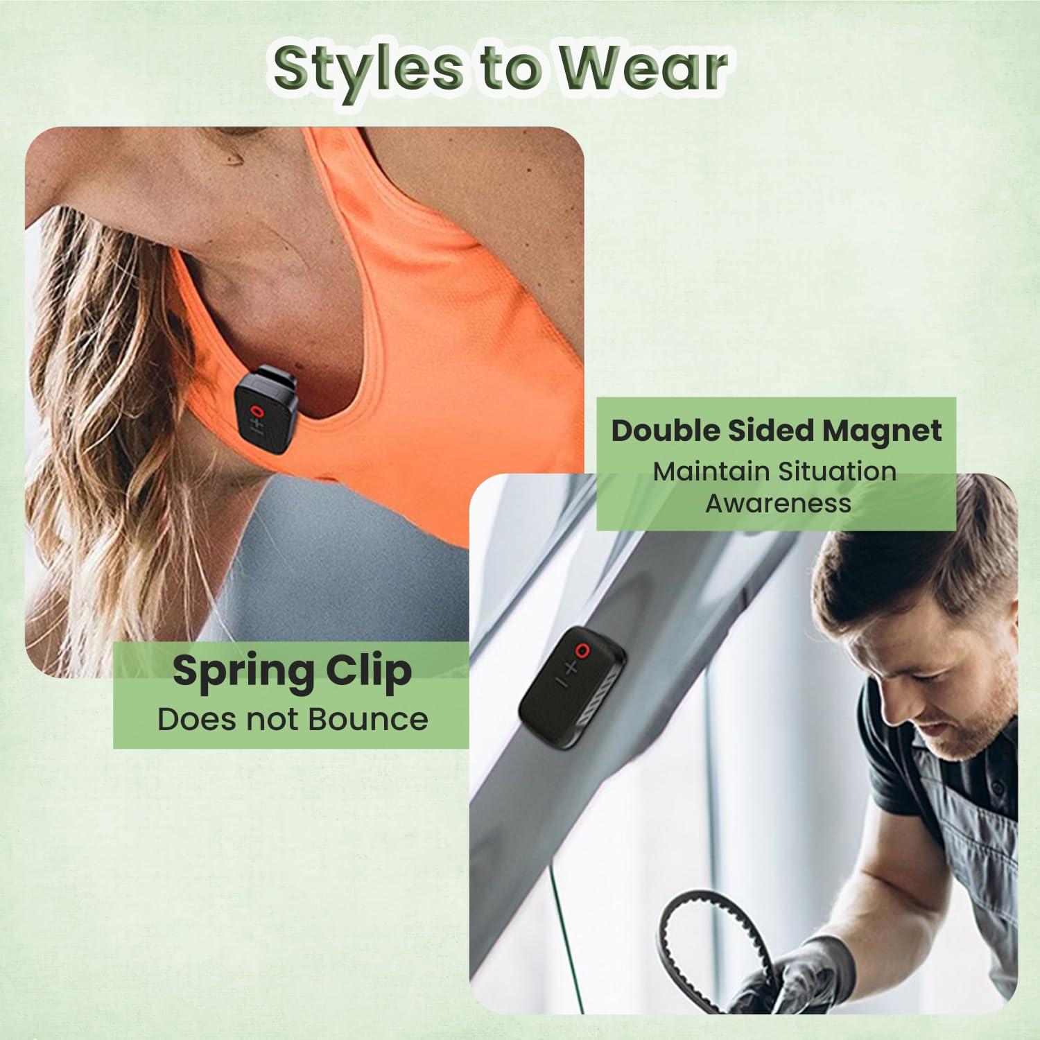 Portronics Talk Three Wearable Bluetooth Speaker with Mic