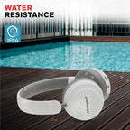 Honeywell Moxie V20 Bluetooth 5.4 Wireless On-Ear Headphones with Mic, ENC Noise Reduction, 25H Playback, Deep Bass, IPX4, AUX Support, 40ms Low Latency Gaming Mode, Stereo Sound, Padded Cushions