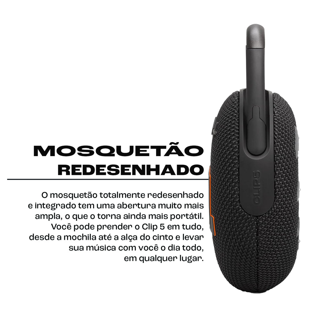 JBL Clip 5, Wireless Ultra Portable Bluetooth Speaker