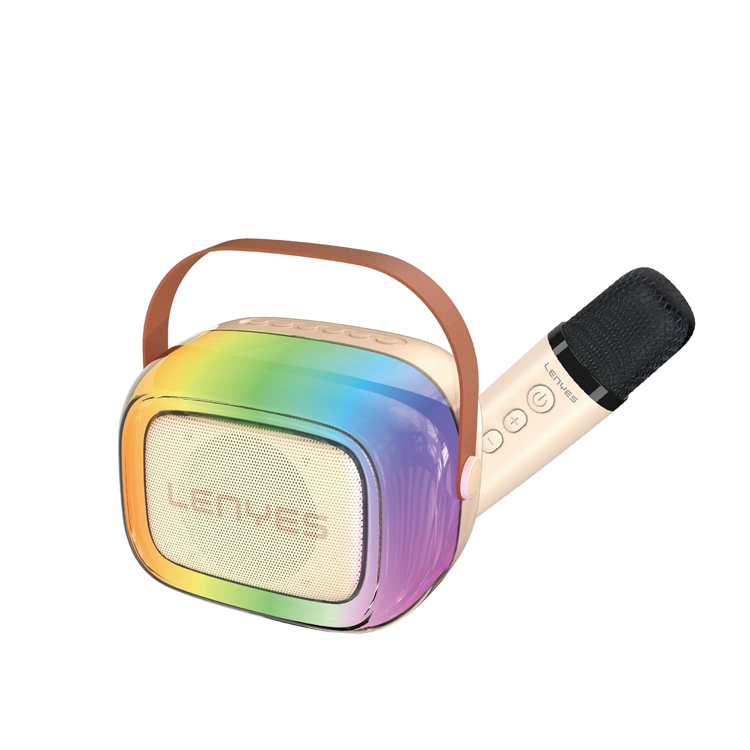 Lenyes S228, Wireless Bluetooth Speaker with Wireless Karaoke Mic