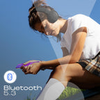 JBL Tune 520BT Wireless On Ear Headphones with Mic, Upto 57H Battery, Speed Charge : 5 Min Charge Gives Up to 3H of Playback, Multipoint Connect, Customizable Bass with Headphones App, BT 5.3