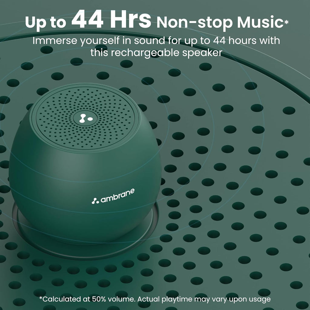 Ambrane 5W Wireless Bluetooth Mini Speaker (MINIPOD)