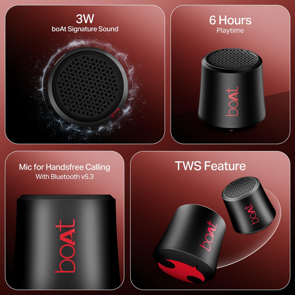 boAt Stone Uno Wireless Portable Speaker