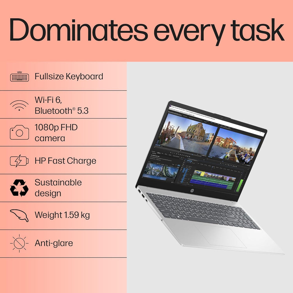 HP 15, 13th Gen Intel Core i5-1334U (15-FD0466TU)