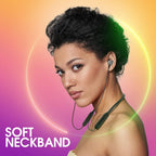 Infinity by Harman Glide N200, in Ear Wireless Earphones with Mic, 20 Hours Playtime with Fast Charging, Deep Bass, Dual Equalizer, Premium Metal Earbuds, Bluetooth 5.0, IPX5 Sweatproof (Black)