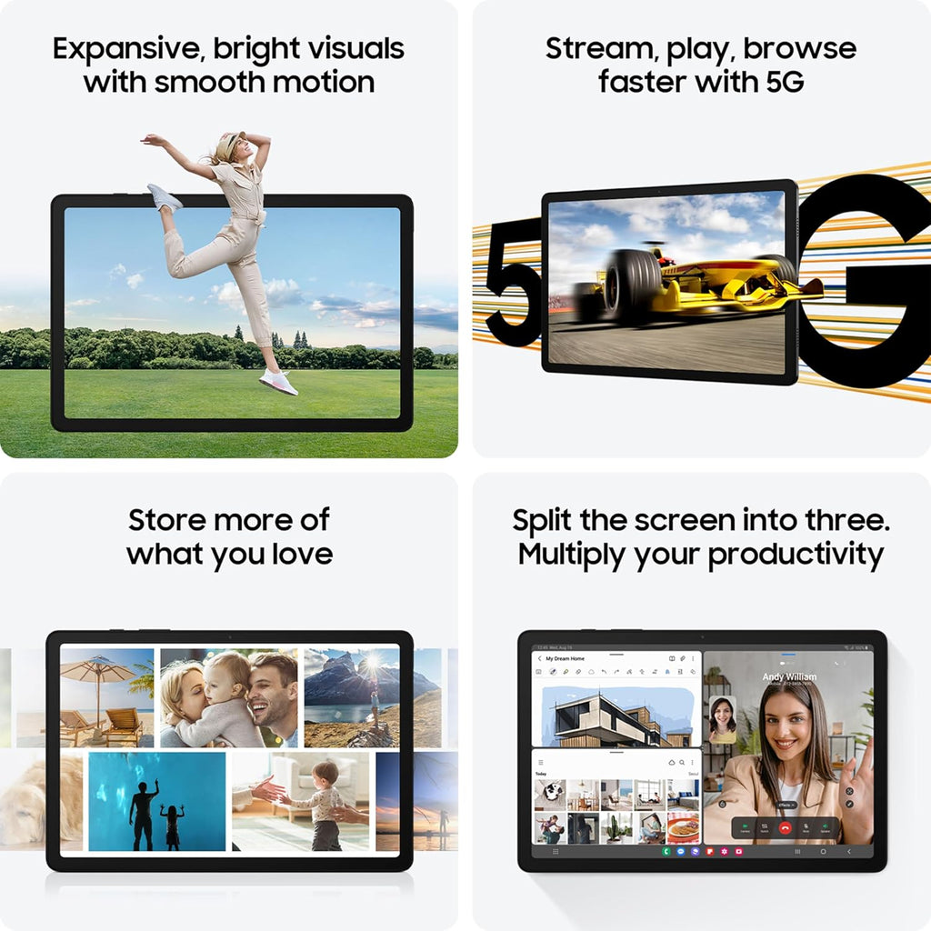 Samsung Galaxy Tab A9+ 27.94 cm Display, RAM 4 GB, ROM 64 GB, Wi-Fi, Tablet