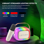 Lenyes S228, Wireless Bluetooth Speaker with Wireless Karaoke Mic