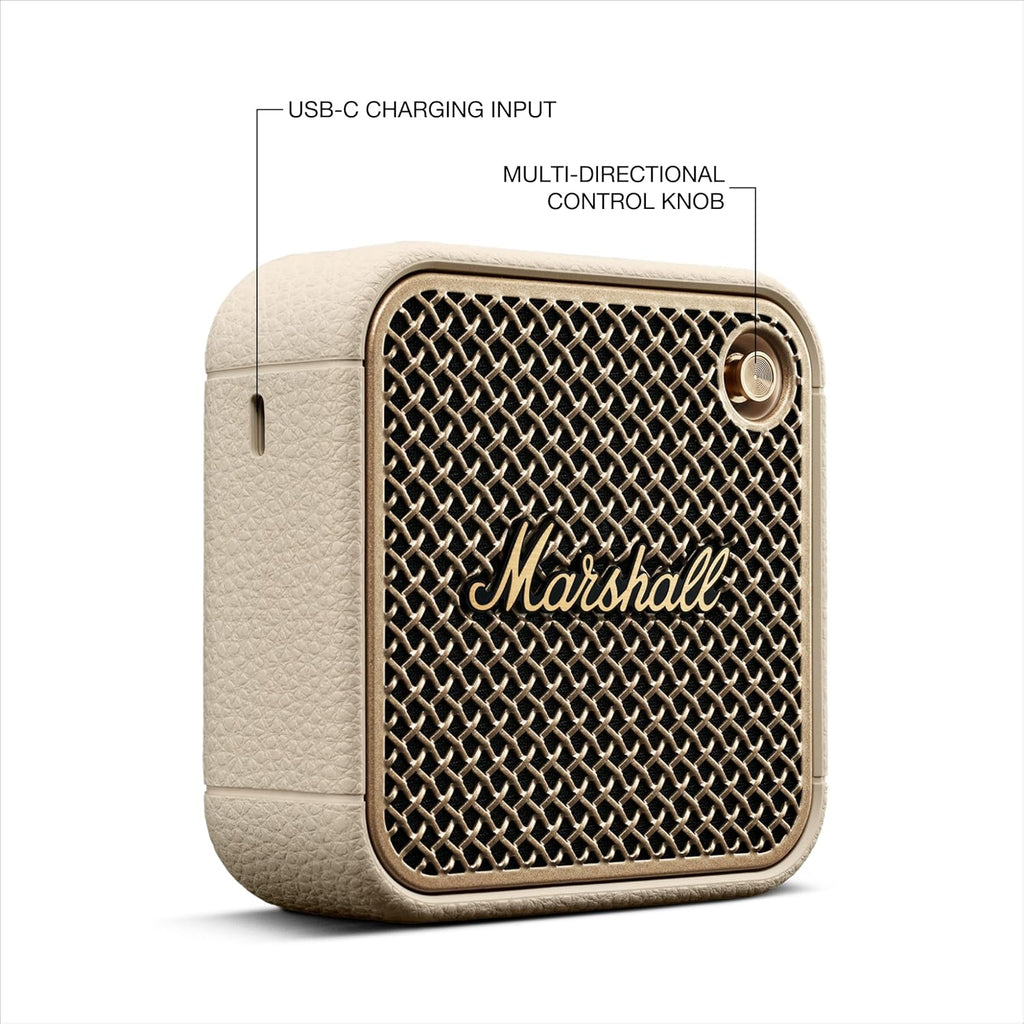 Marshall Willen II Portable Bluetooth Speaker (Cream)