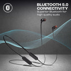 JBL Tune 175BT, Wireless Bluetooth in-Ear Headphone with Mic, Pure Bass Sound, 14 Hours of Playtime, Multi-Point Connectivity, Voice Assistant Support, Bluetooth 5.0