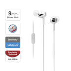 Sony MDR-EX155AP Wired in Ear Headphones with Tangle Free Cable, 3.5mm Jack, Headset with Mic for Phone Calls