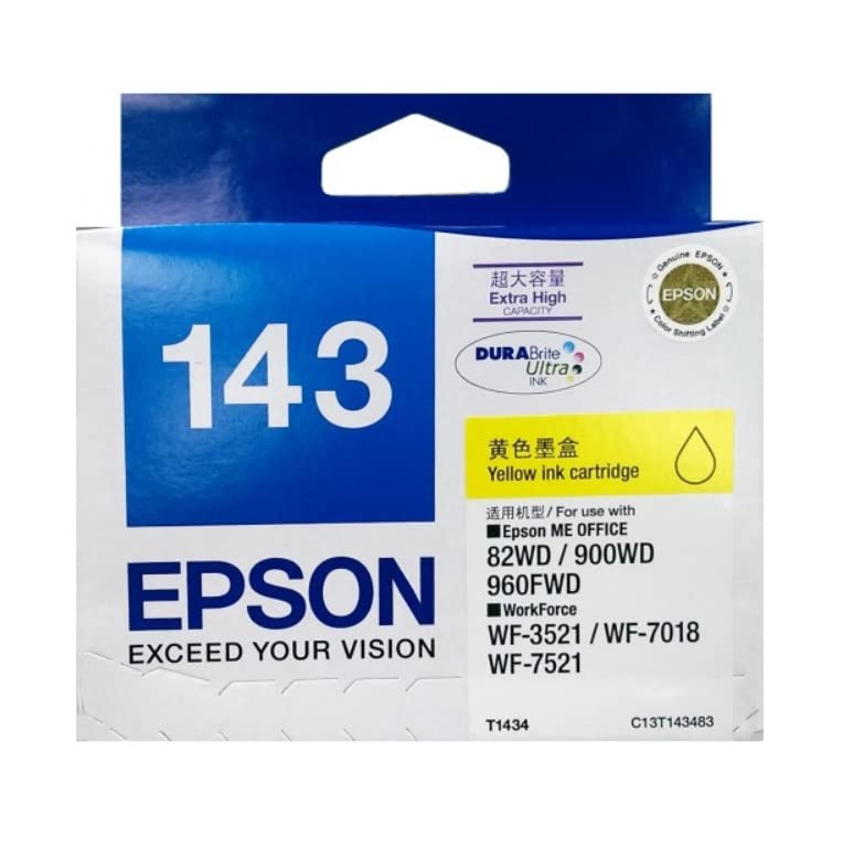 Epson 143 Yellow  Ink Cartridge