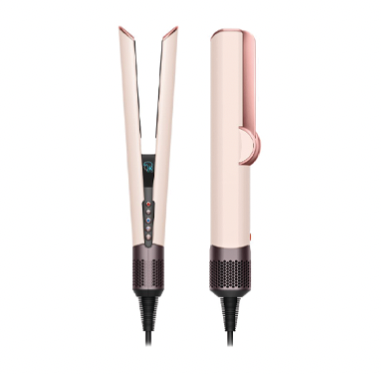 Dyson Airstrait™ Hair Straightener | Wet-to-Dry Air Straightening | No Hot Plates | No Heat Damage | Ceramic Pink & Rose Gold